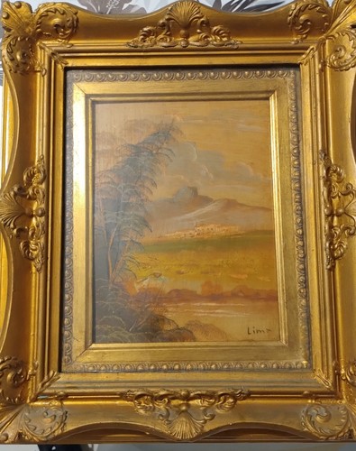 Quadro vintage paesaggio
