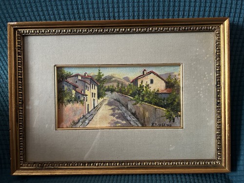 Dipinto olio biaggi - olio, 1979