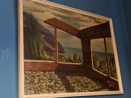 Dipinto olio epoca - a, d'