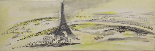 Astratto parigi vista - ",