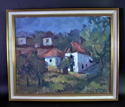 Bellissimo dipinto olio - ad,