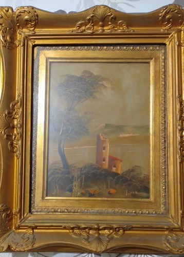 Quadro vintage paesaggio