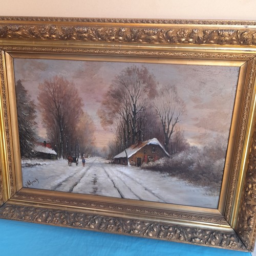 Paesaggio invernale olandese - paesaggio,