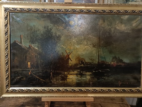 Bel quadro paesaggio - quadro, "paesaggio
