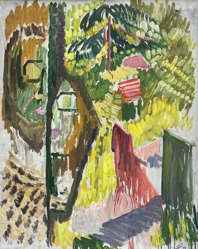 Quadro olio espressionismo - ad,