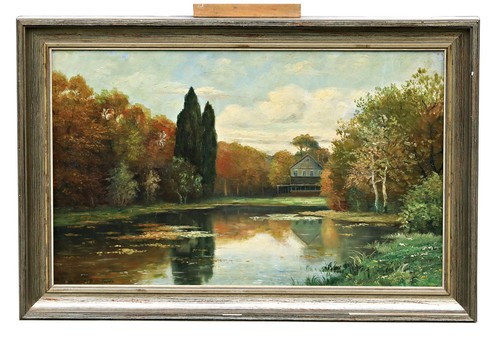Dipinto olio cartone - dipinto, su