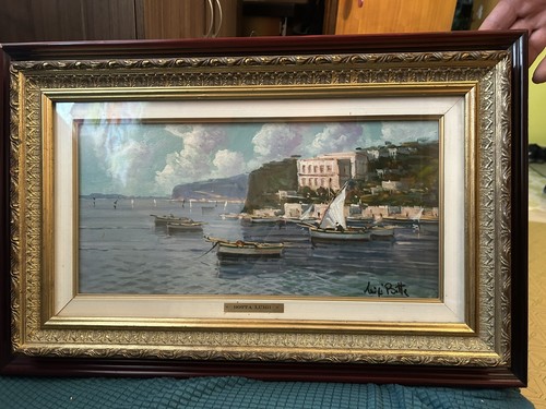 Quadro dipinto olio - quadro, firmato