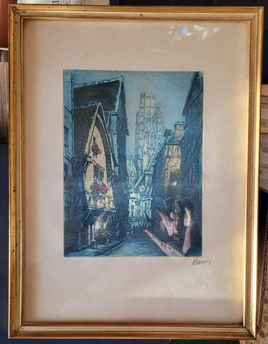 Parigi anni paesaggio - '50,
