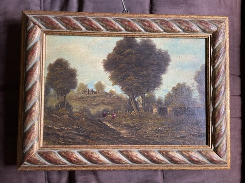 Quadro paesaggio 700 olio - paesaggio, ‘700