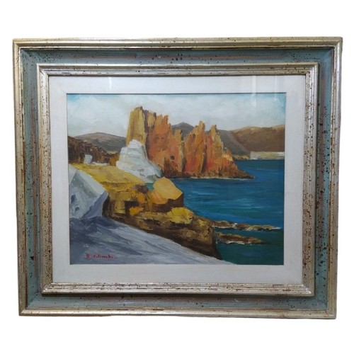 Quadro paesaggio marino - paesaggio,