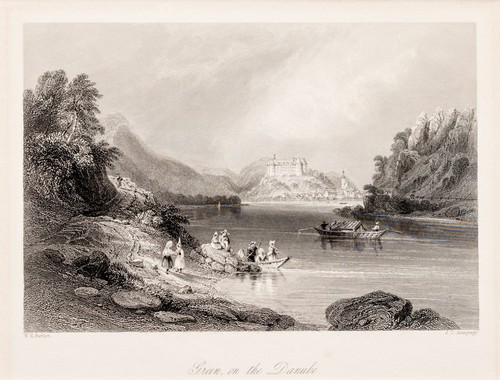 Grein danubio incisione - danubio,