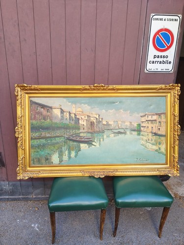 Dipinto olio firmato 139cm - dipinto, (139cm
