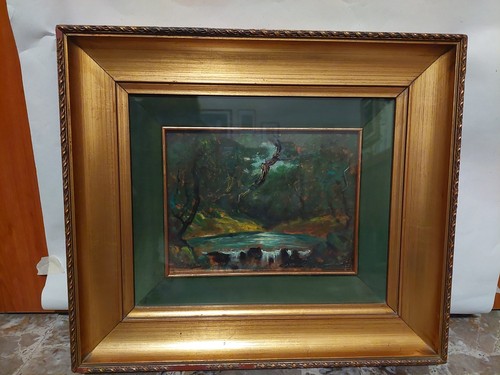 Quadro metà 900 - non, firmato