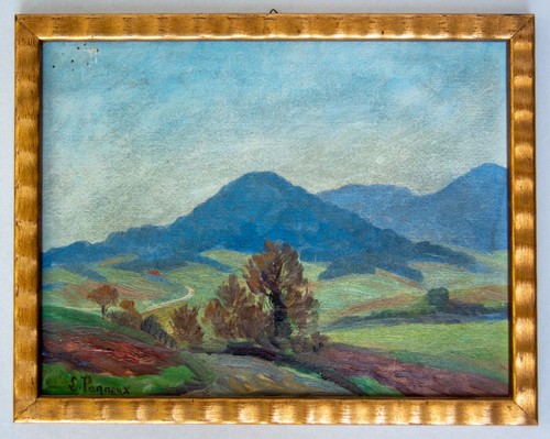 Louis pagnoux olio - louis, cartone