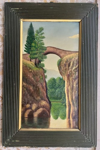 Quadro dipinto paesaggio - dipinto,