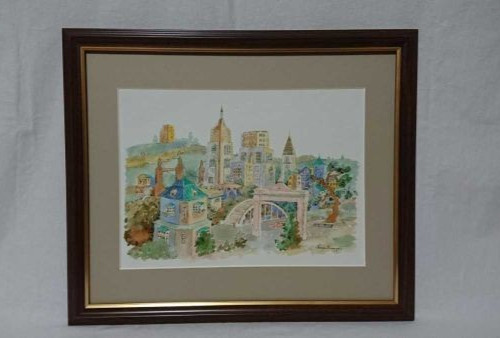 Angelo fumagalli acquerello - fumagalli,