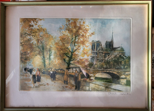 Parigi anni paesaggio - parigi, '50