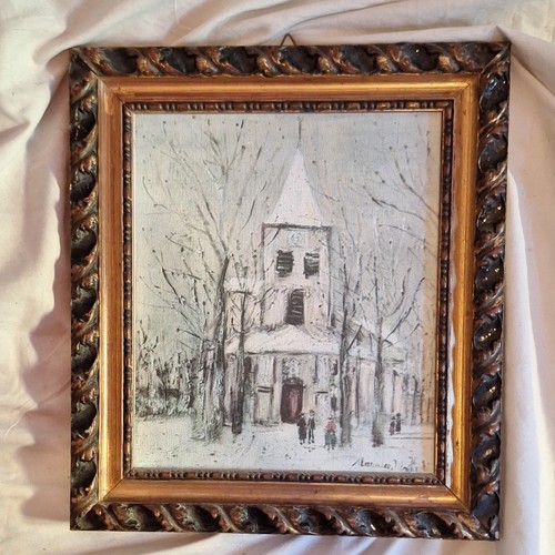 Quadro firmato con cornice
