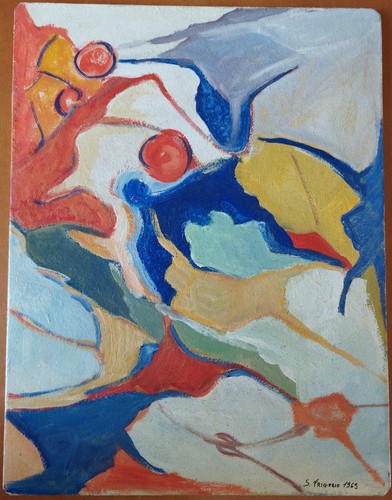 Olio tavola vintage - vintage, 1969