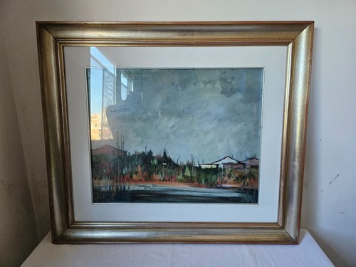 Quadro autore paesaggio - quadro, ad