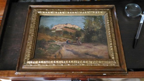 Antico quadro dipinto olio - quadro,