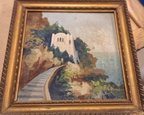 Quadro dipinto olio - dipinto, a