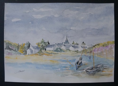 Disegno acquerello marino - disegno,
