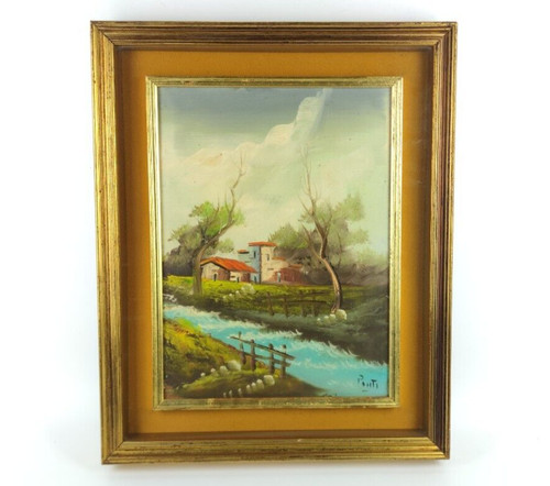 Quadro dipinto paesaggio - dipinto,
