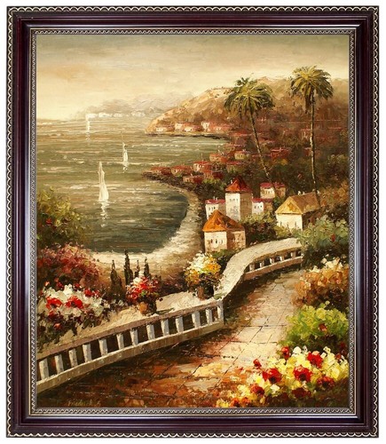 Quadro olio vicolo