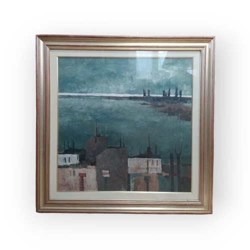 Quadro paesaggio firmato - quadro,